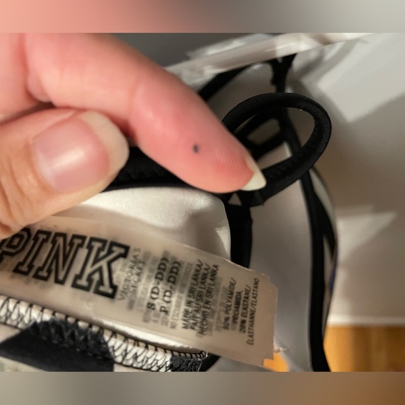 Stewpot Caged Front bikini top, PINK Victoria secret, SP(D-DD) - Picture 5 of 6